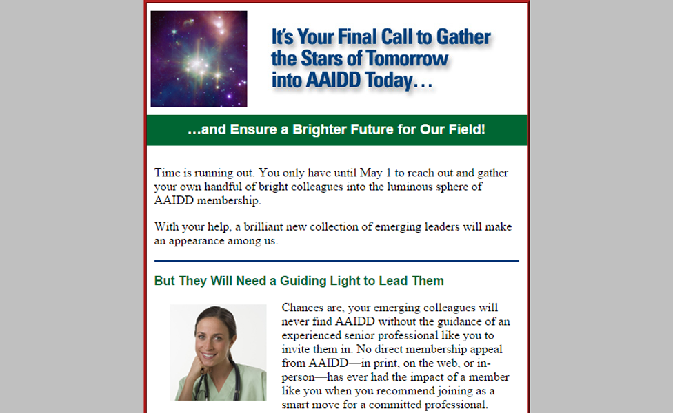 AAIDD Email