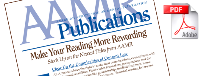 AAMR Publications